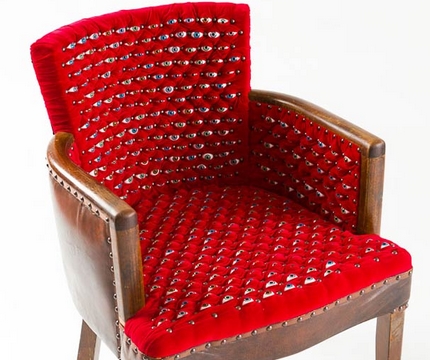 Scopohilia, le fauteuil design sorti d'un film d'horreur