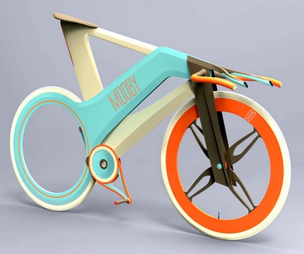 Un vélo fixie design et ultra futuriste nommé Mooby...