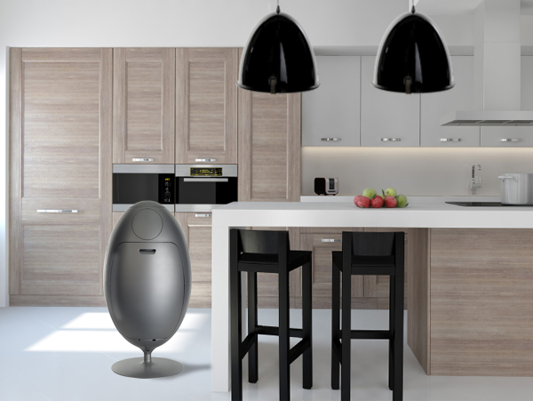 poubelle tri Ovetto gris ambiance