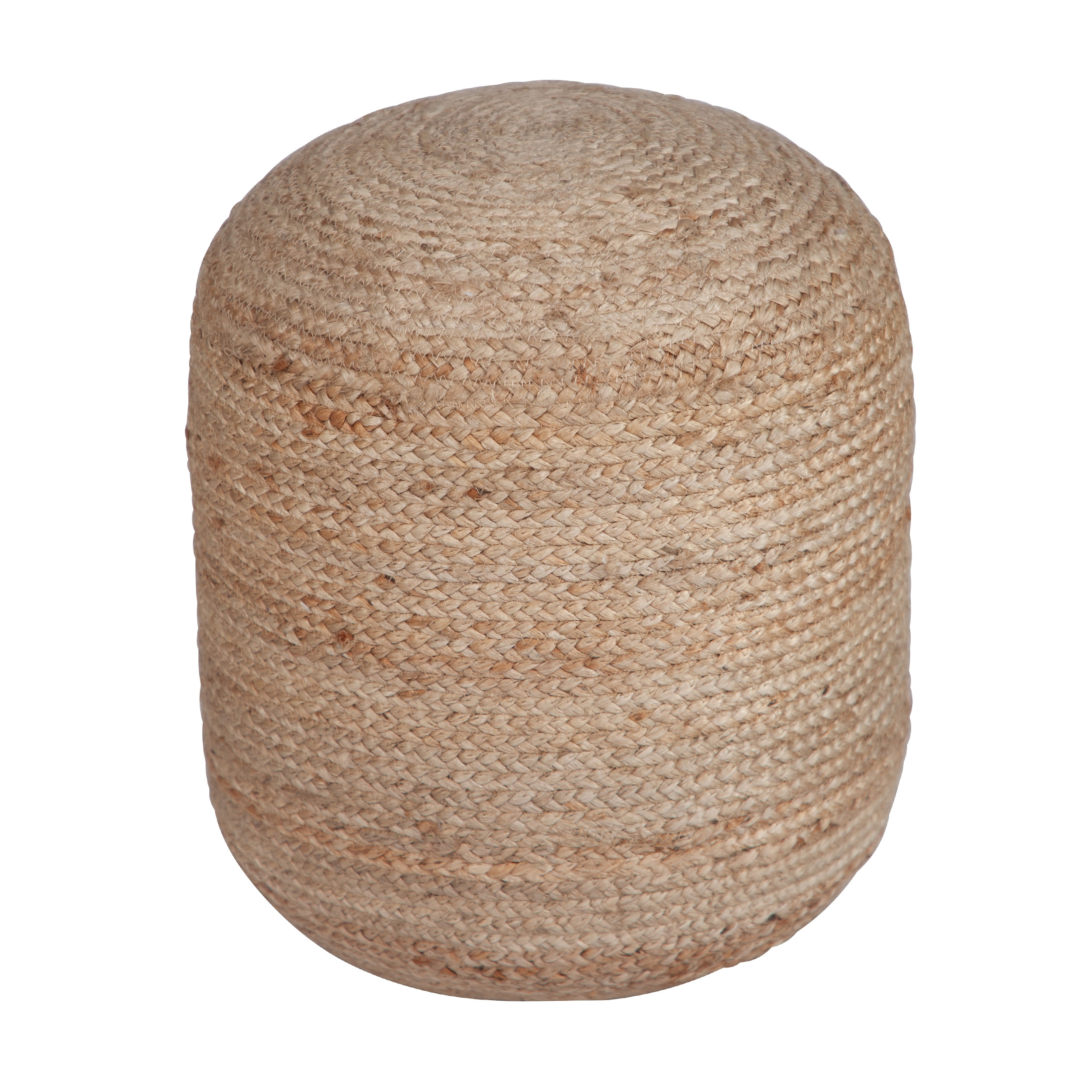 RENDEZ VOUS DECO Pouf rond en jute naturelle D45 cm - Betty - Beige