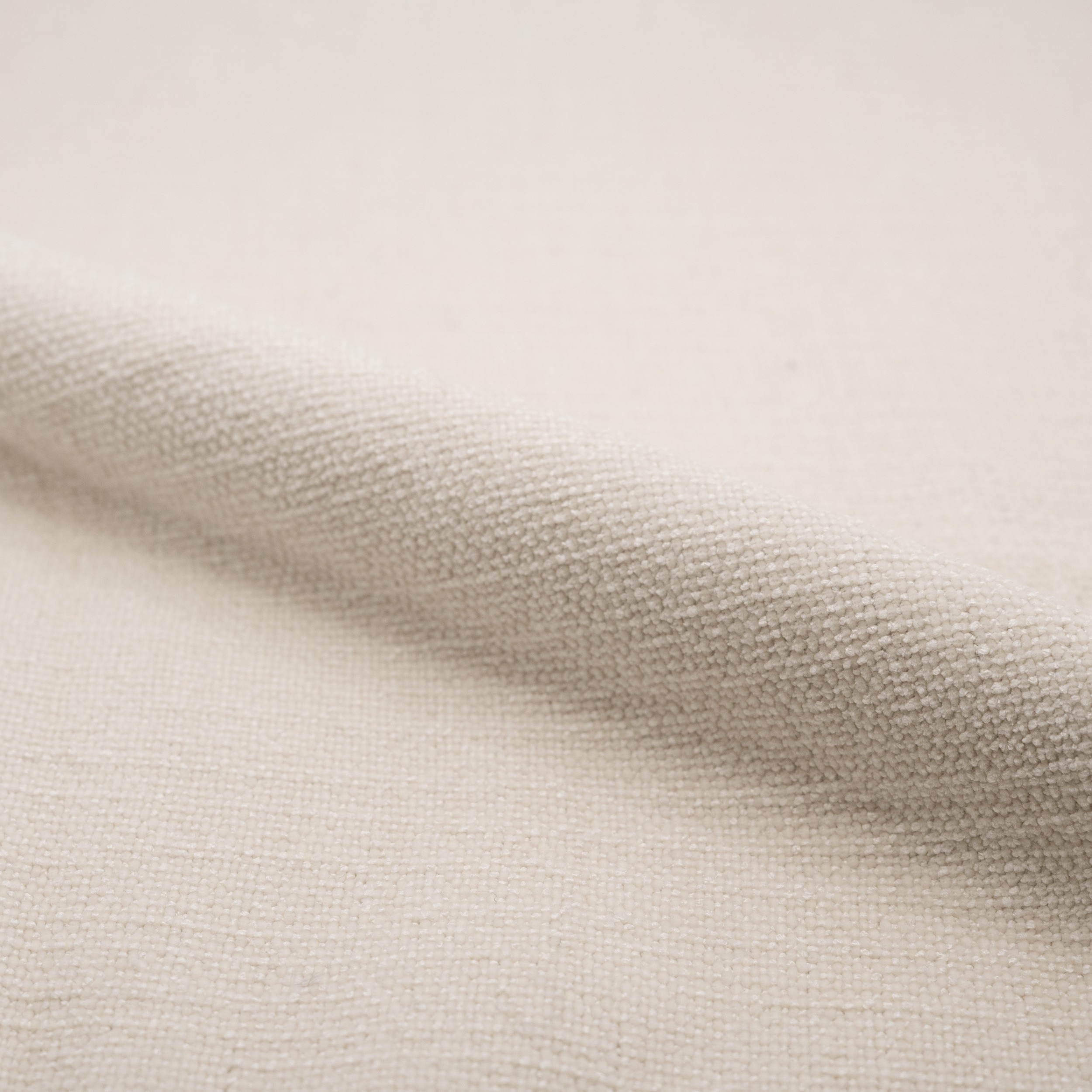 Canapé convertible 2 places Olympe en tissu texturé beige