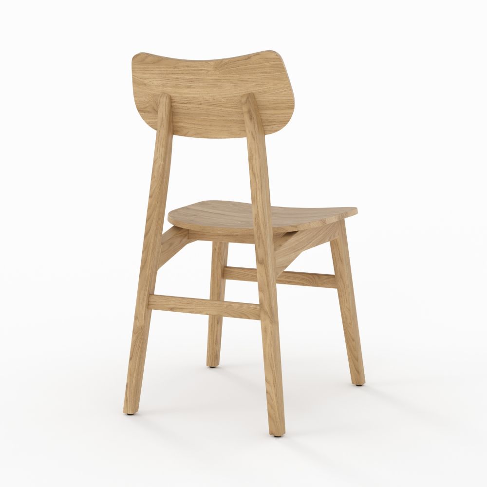 2 chaises en bois massif de mindi kawi rdv deco