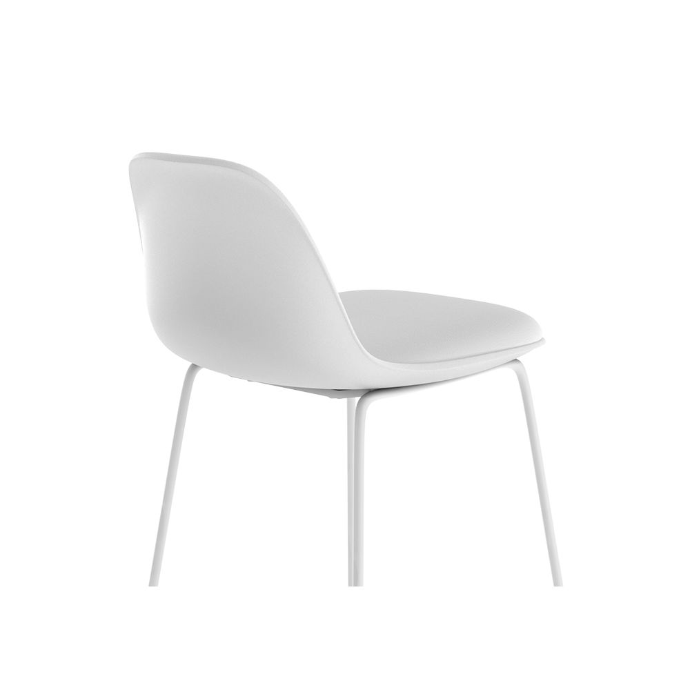 achat chaise de bar blanche confort design