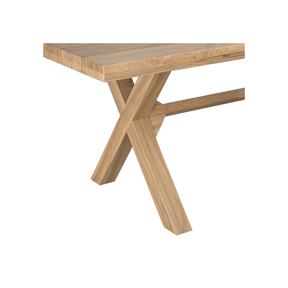 achat table de jardin en bois de teck massif