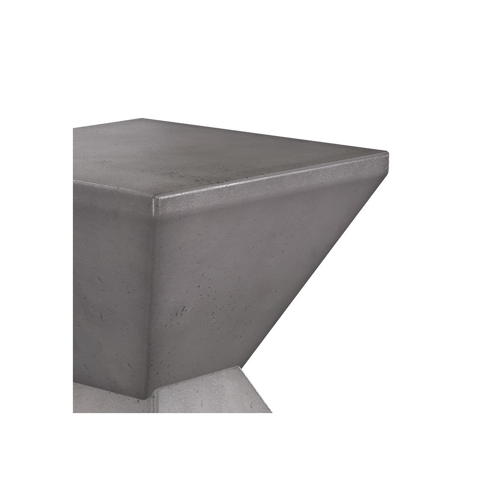 achat tabouret sablier design beton