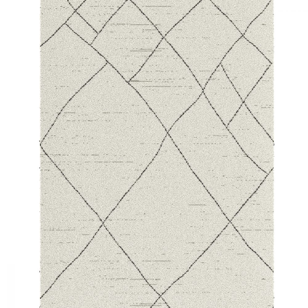 achat tapis blanc square 160 cm 230 cm tisse a motifs