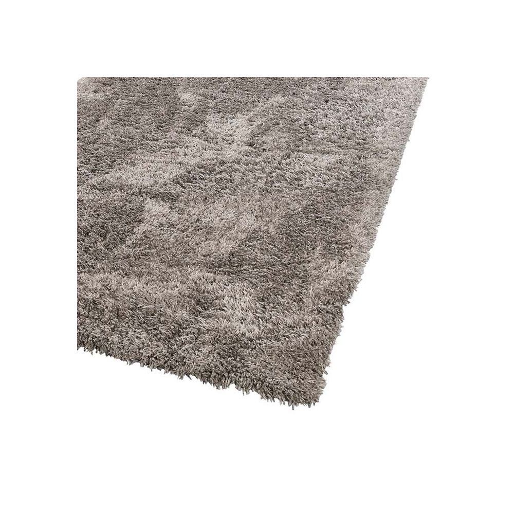 achat tapis gris poils longs 120 170 cm