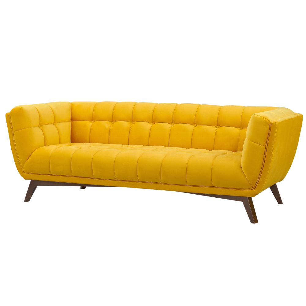 acheter canape confortable design jaune