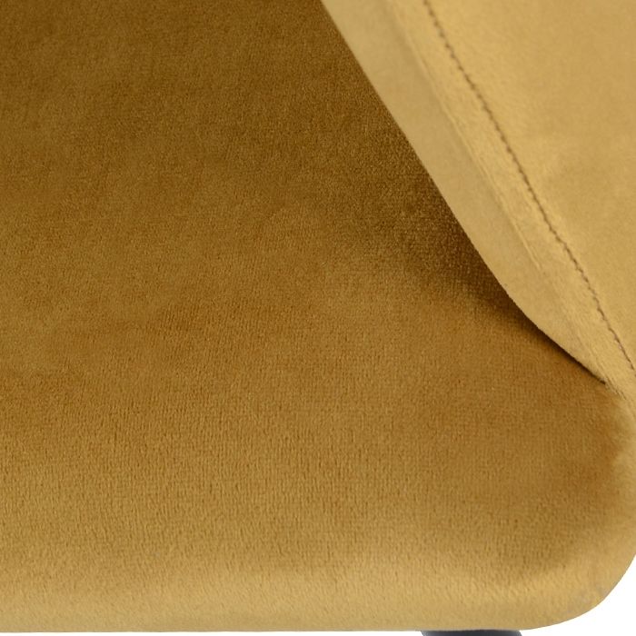 comprar cómodo sillón de terciopelo amarillo