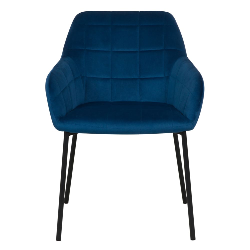 acheter chaise confortable molletonnee bleue