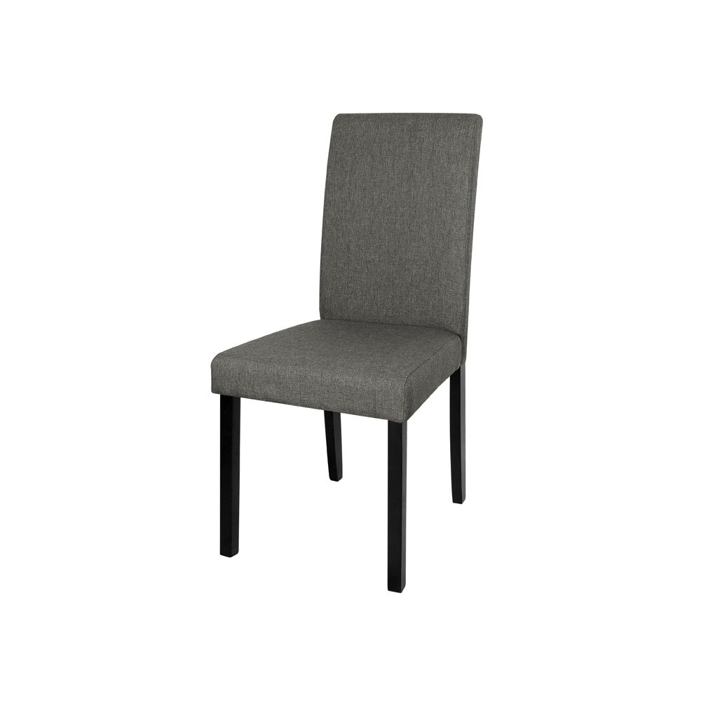 acheter chaise confortable tissu gris