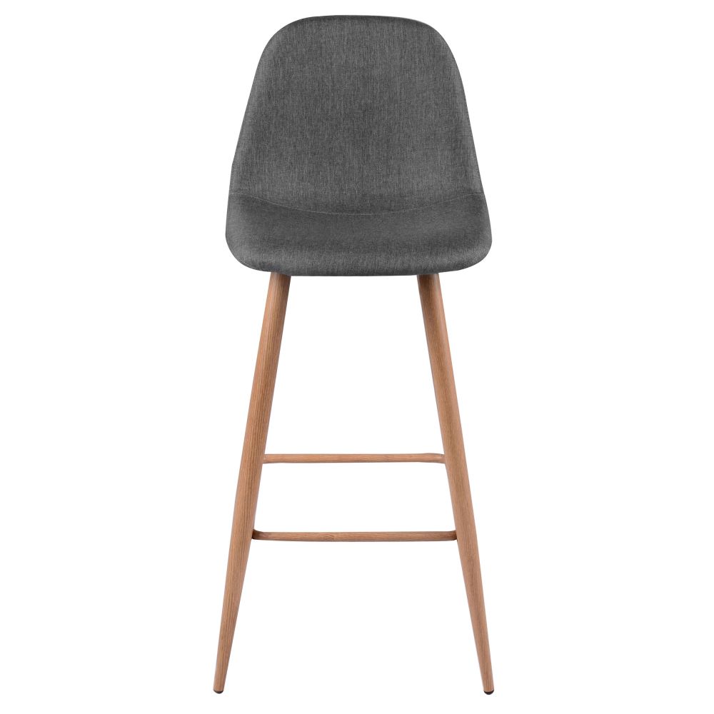 acheter chaise de bar confortable grise