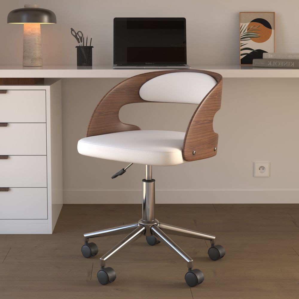 acheter chaise de bureau bois design