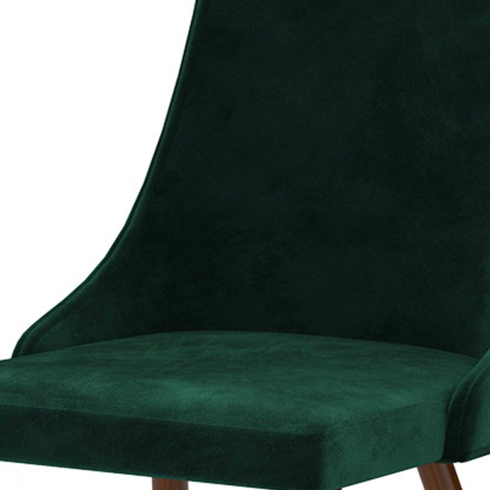 acheter chaise design en velours vert