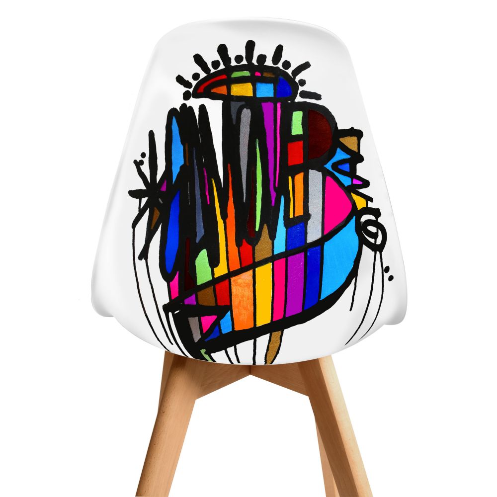 acheter chaise graff artiste