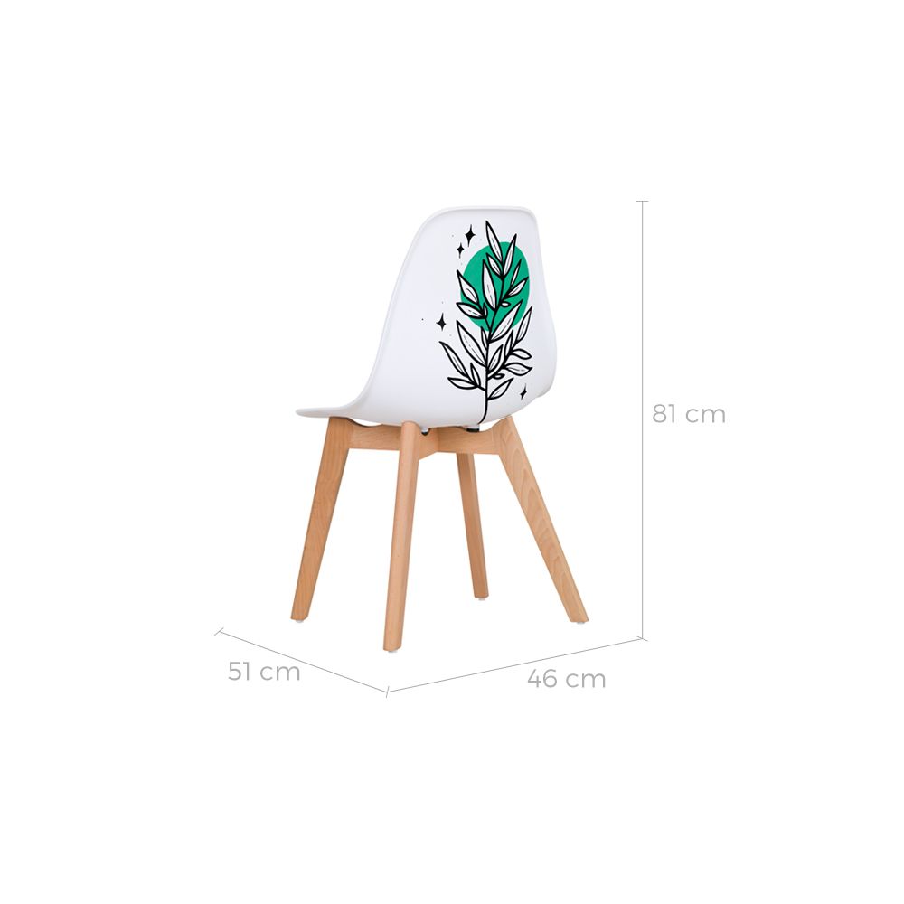 acheter chaise scandinave blanche pieds bois