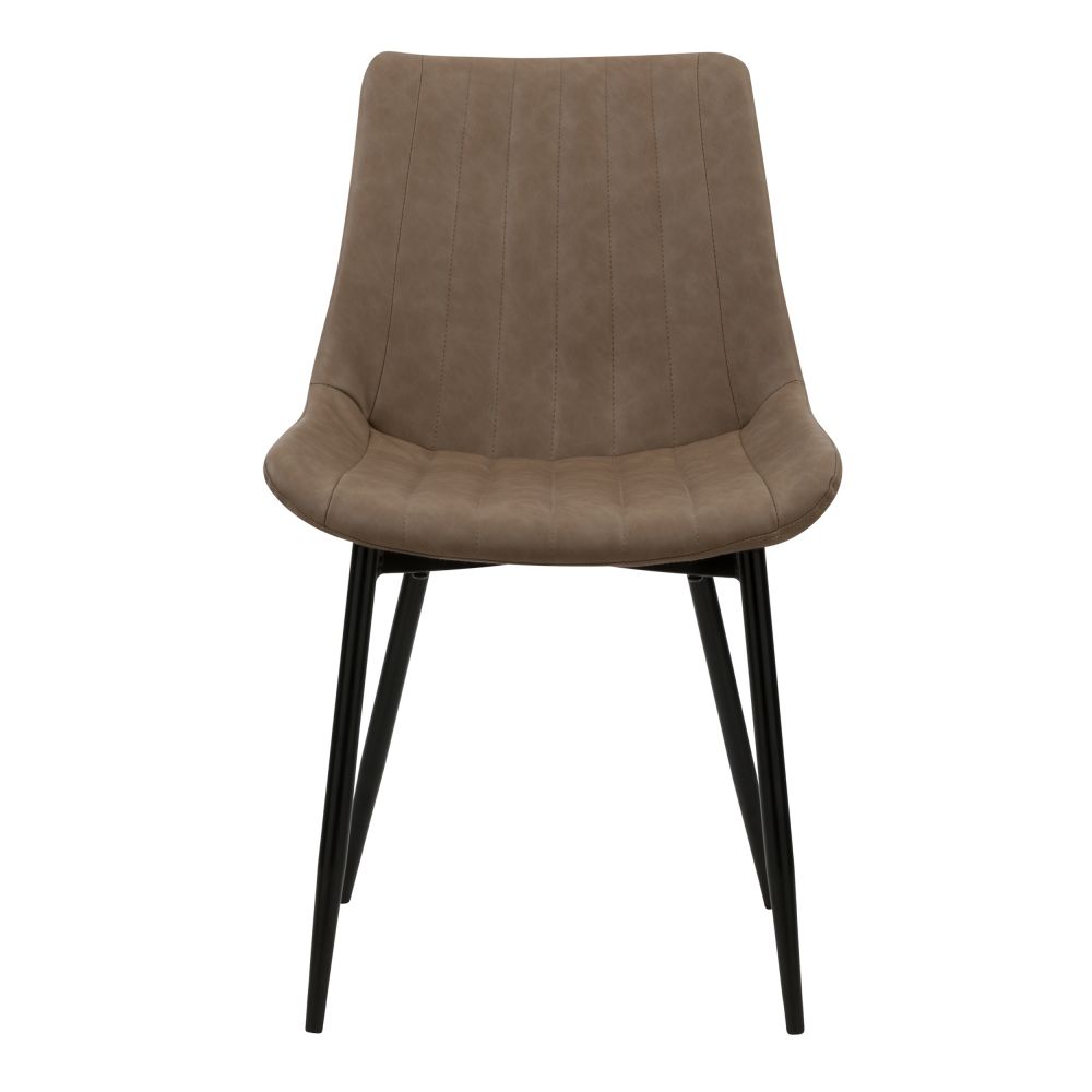acheter chaise vintage taupe design