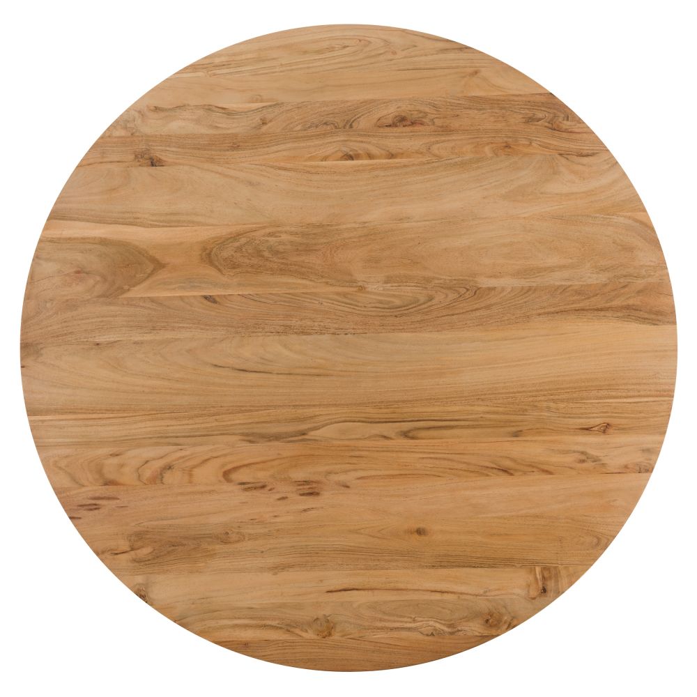 acheter table ronde 140 cm en bois d acacia