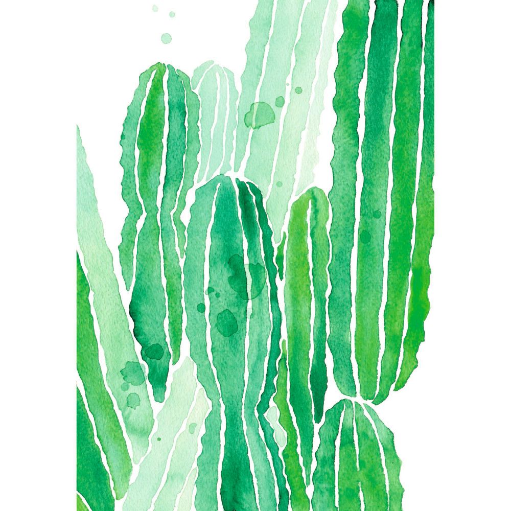 acheter tableau cactus 50 x 70 acrylique