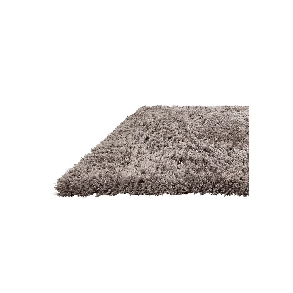 acheter tapis gris a poils longs 120 170 cm