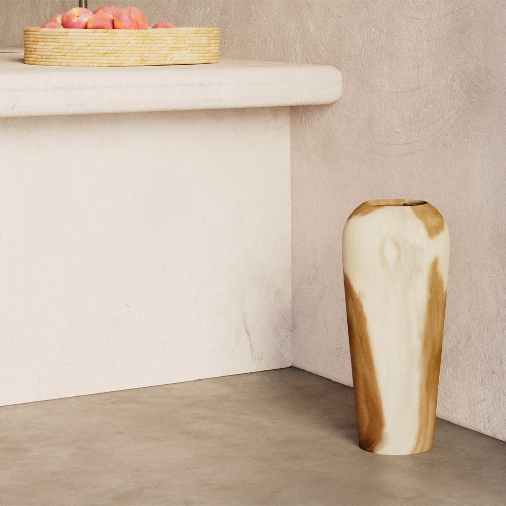 acheter vase decoratif en bois 60 cm
