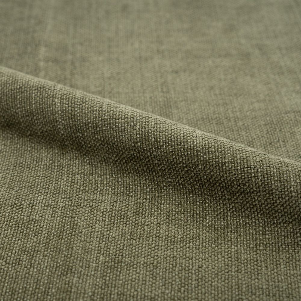 canape lit 2 personnes en tissu texture vert kaki olympe