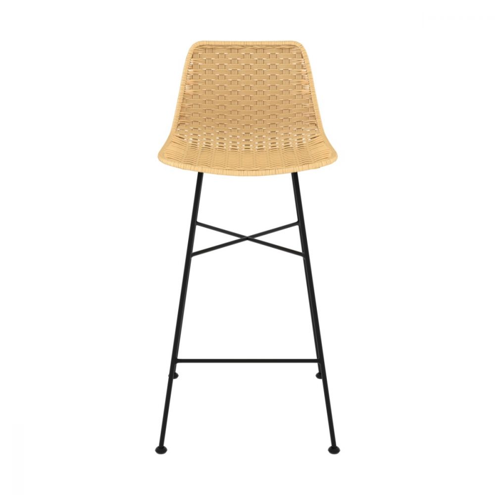 chaise de bar en rotin naturel 65_5 cm maluku