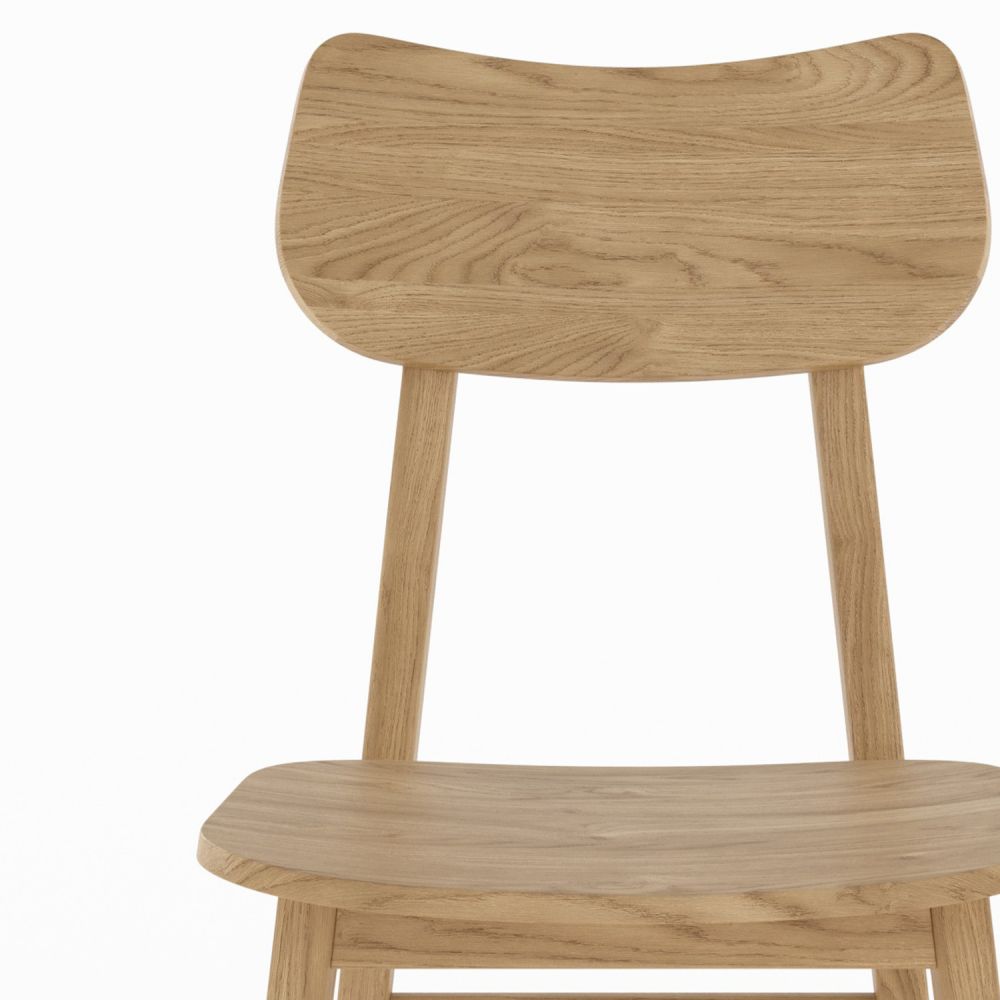 chaises en bois massif de mindi kawi lot 2