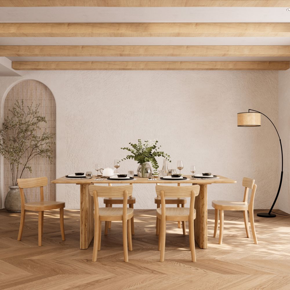 lampadaire boheme rotin et metal noir aimee