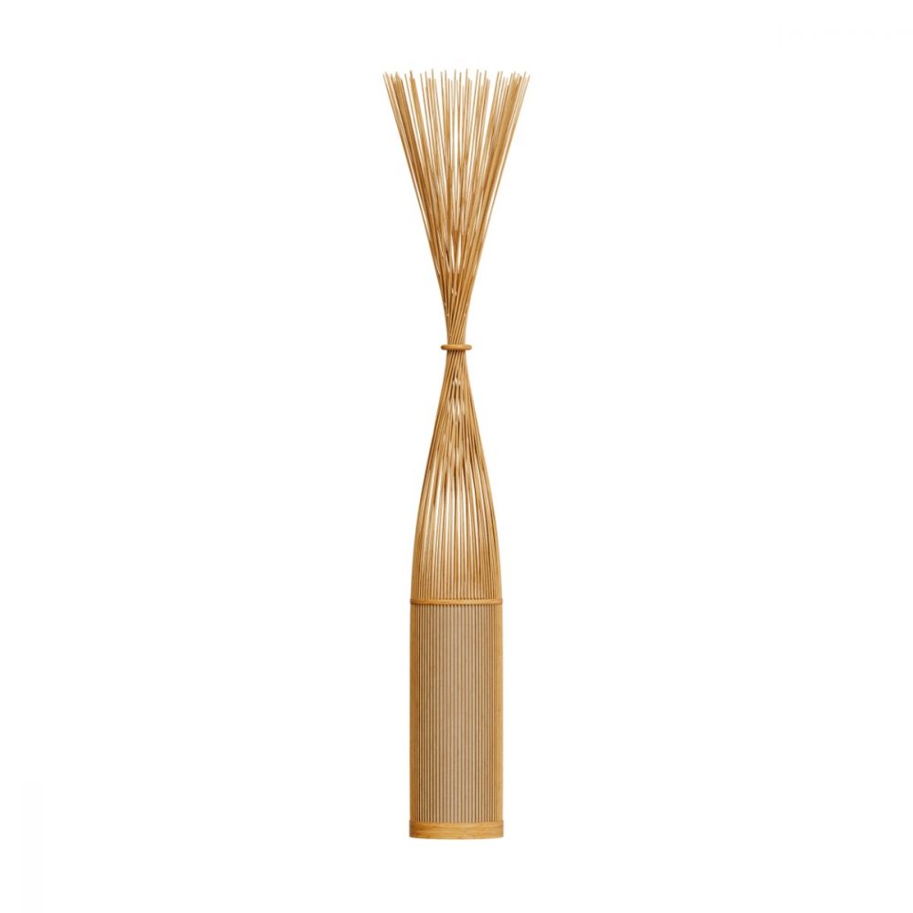lampadaire en bambou naturel huron