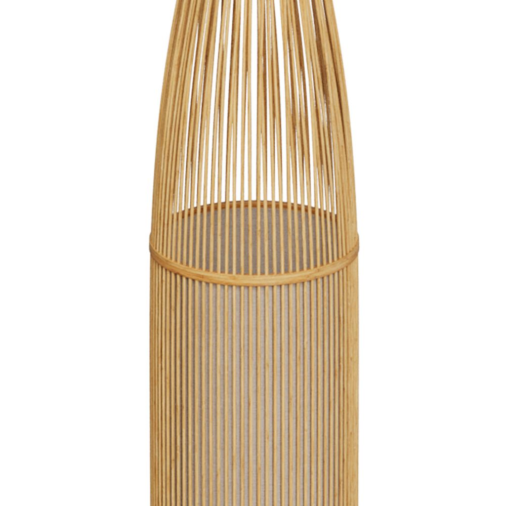 lampadaire h170 cm en bambou naturel huron