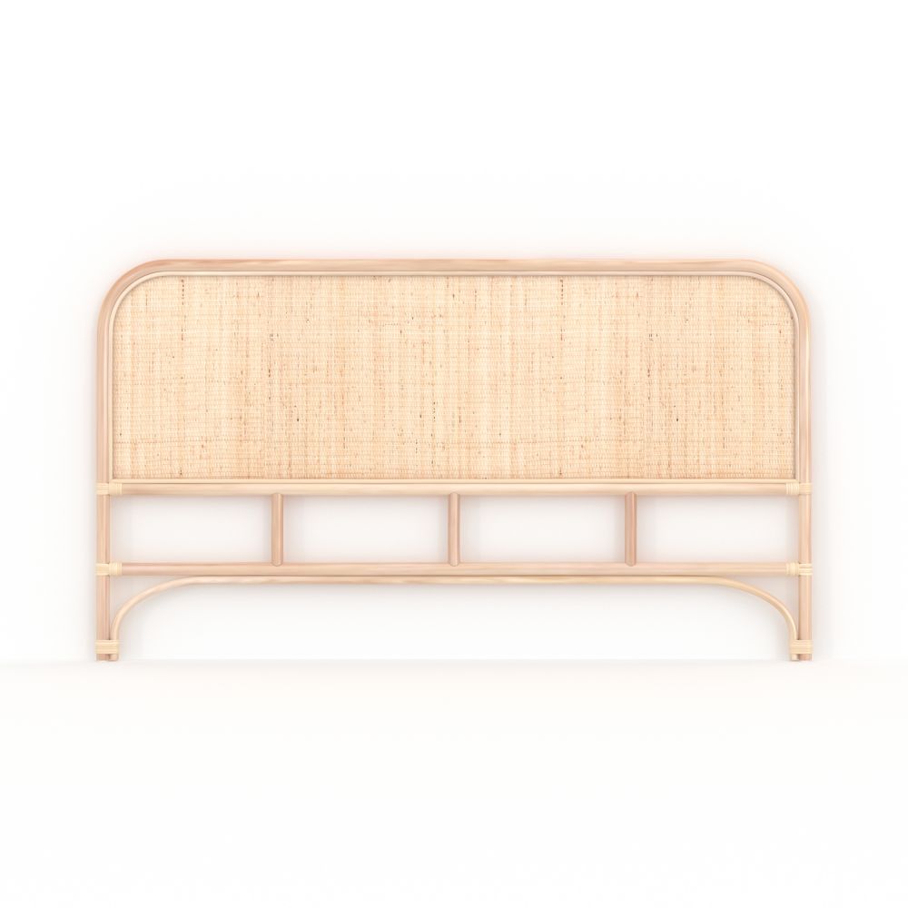 lit grace tete rotin 160cm rdv deco