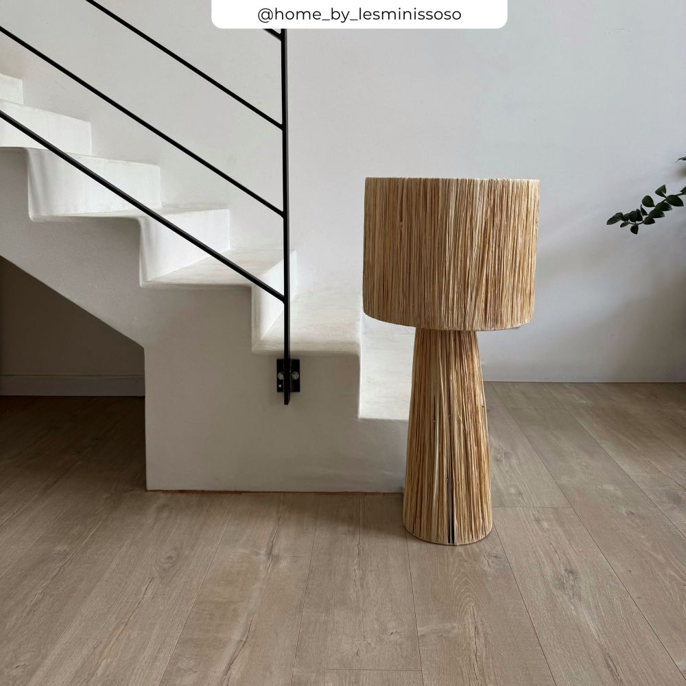 luminaire en feuille de palmier grand modele solea rdv deco