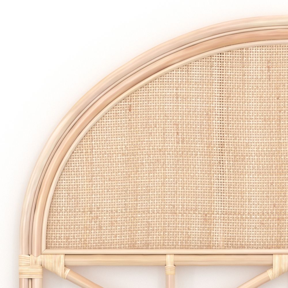 madya tete de lit 140cm rotin boheme rendez vous deco