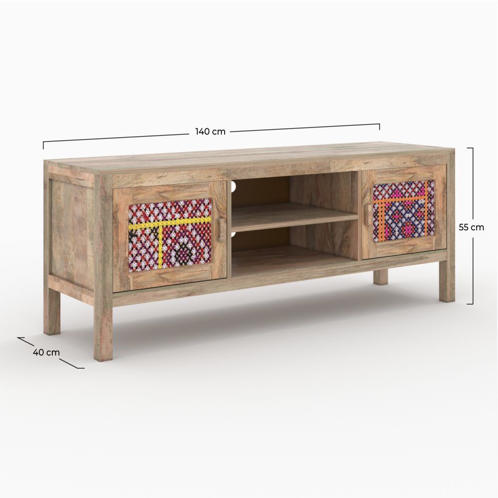 massai meuble tv 140 cm colore tiroir placards