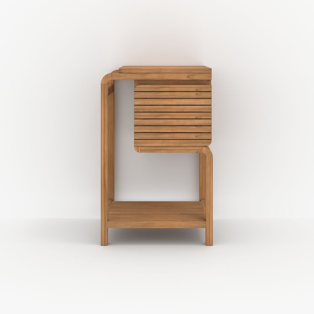 meuble 1 personne salle de bain lucette 50 cm