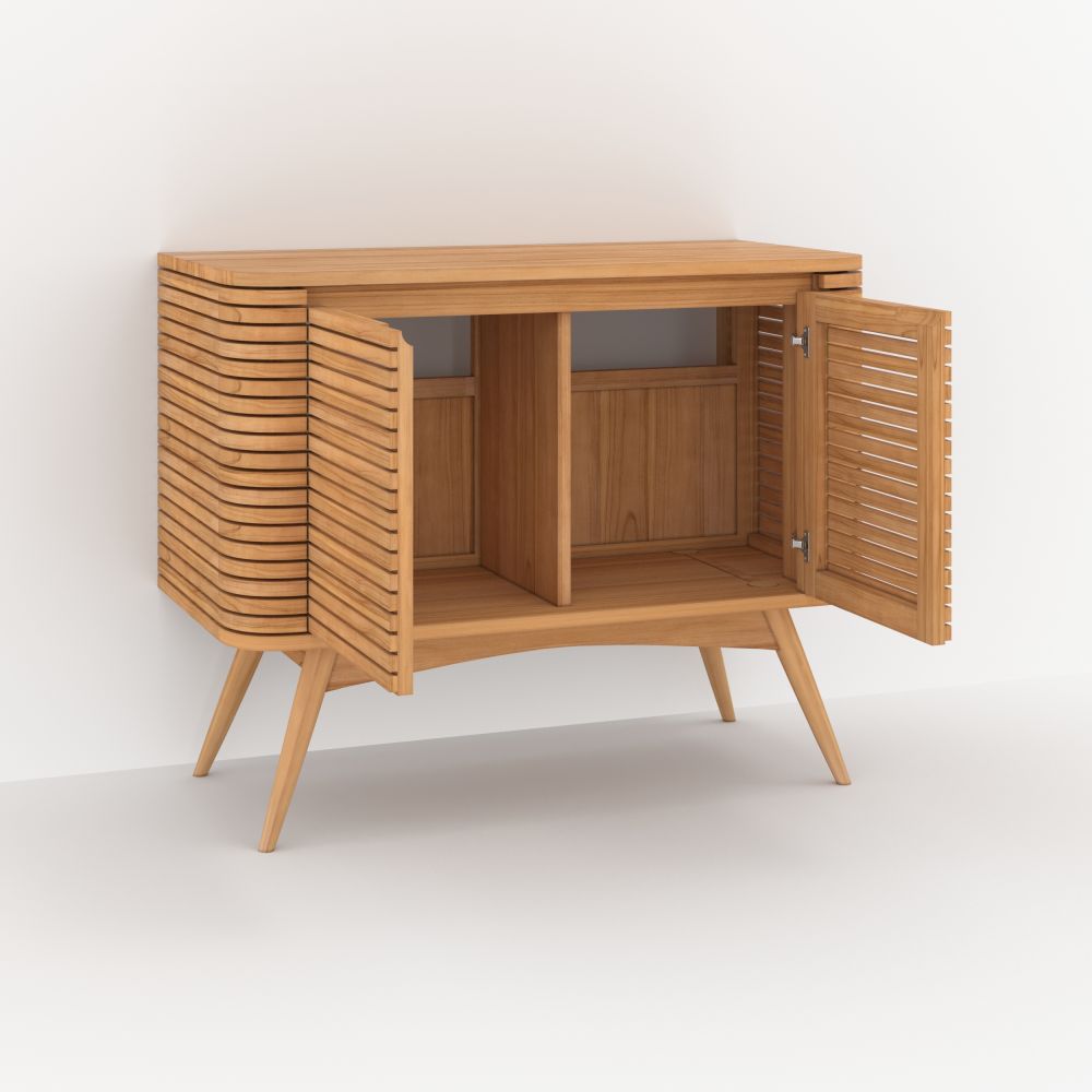 meuble en bois sdb soho 100 cm