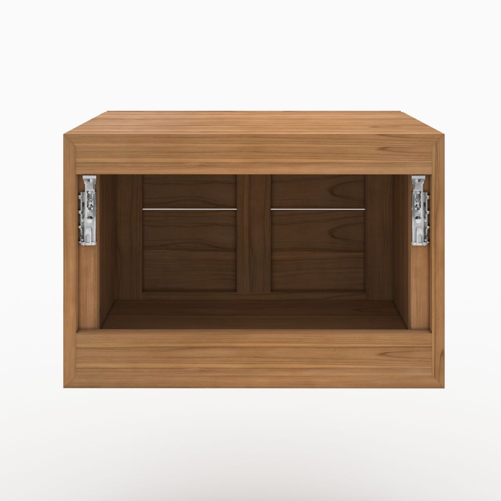 meuble suspendu hera en bois de teck