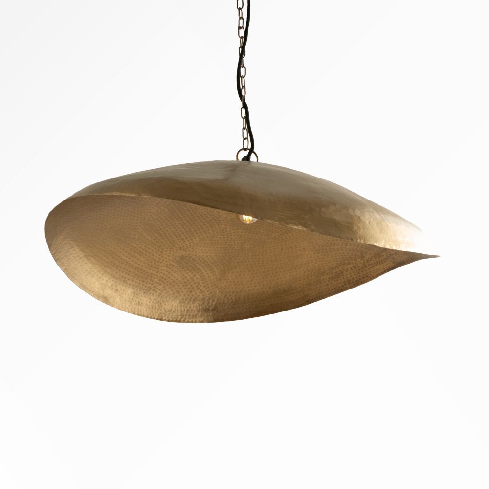 suspension en metal dore 72 cm elora