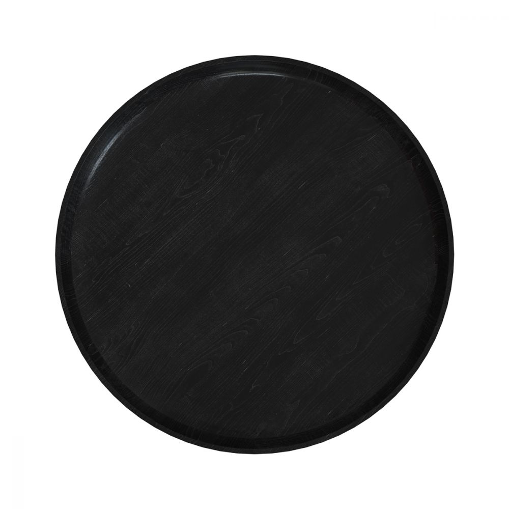 table basse blake noire 60 cm en bois
