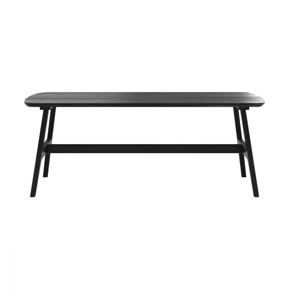 table basse rectangulaire suly en bois noir