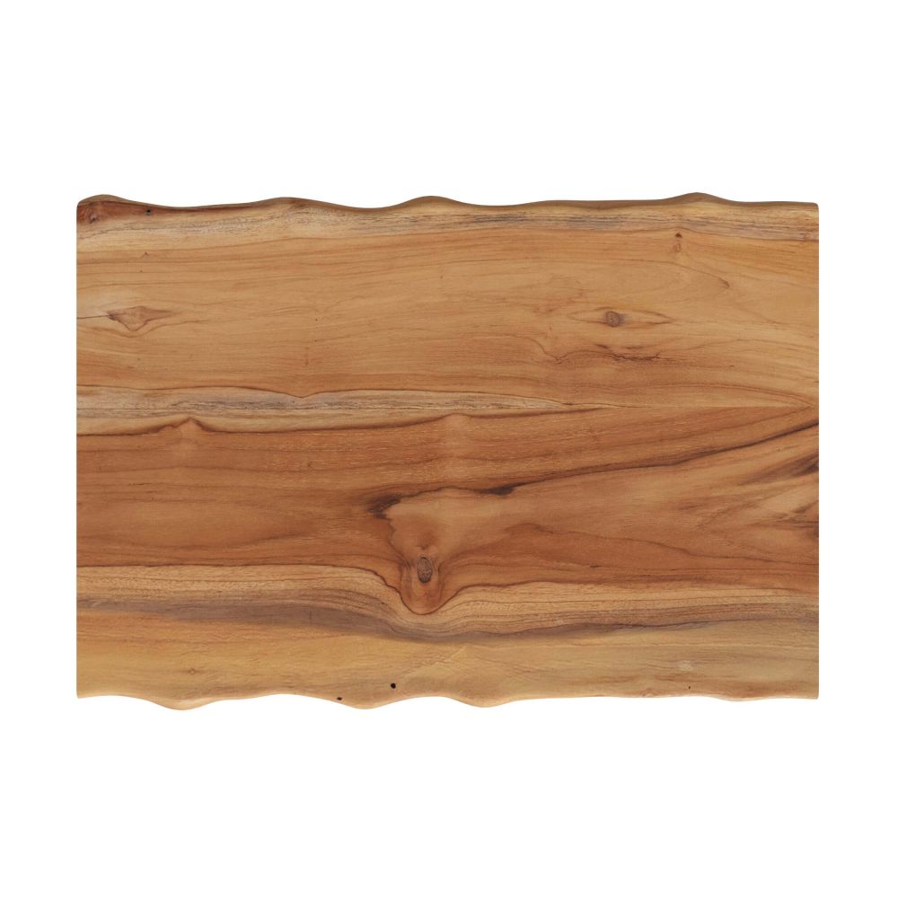 table basse rectangulaire suzy en bois de teck recycle