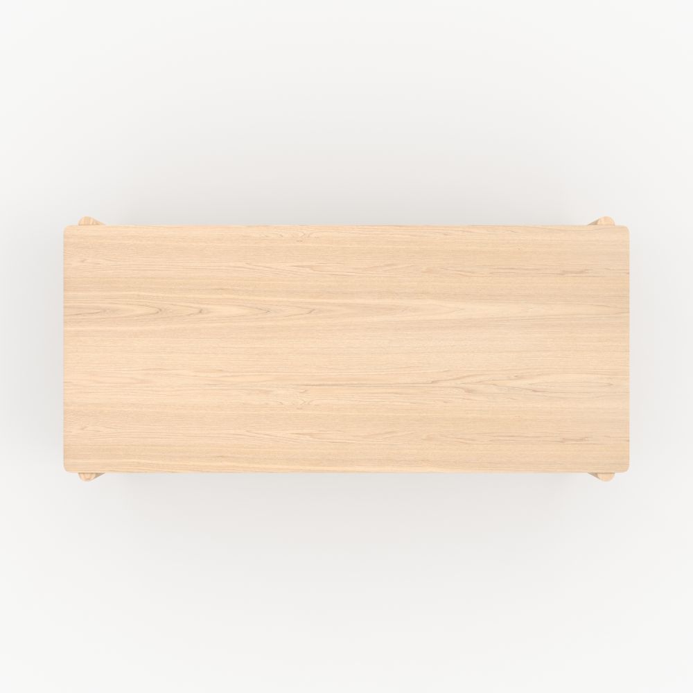 table bois clair rectangulaire rdv deco