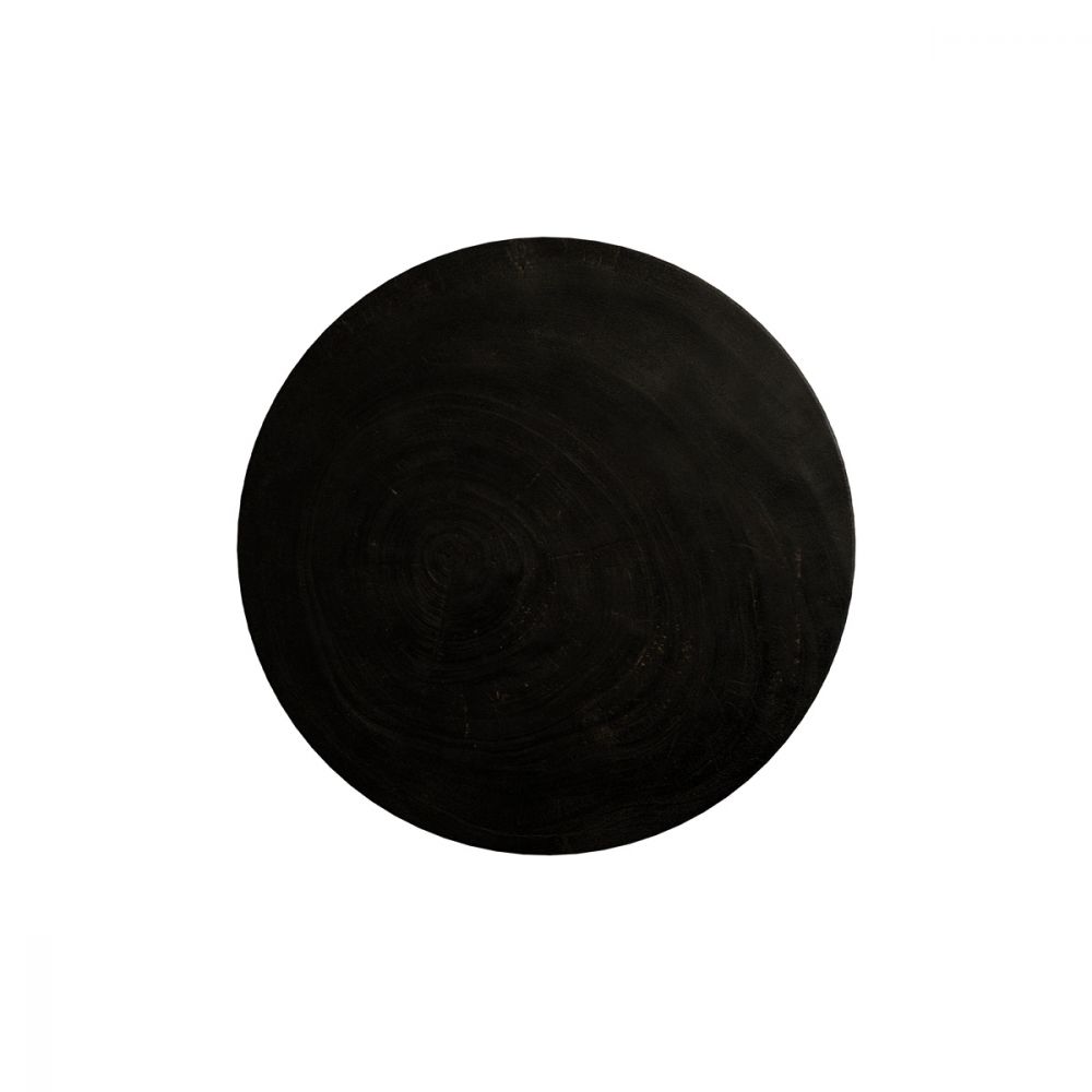 table d appoint noire lowa en bois de suar