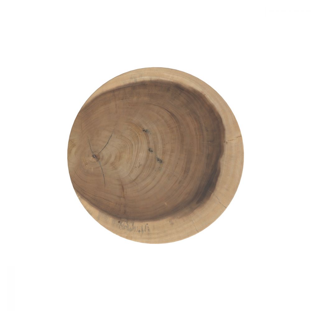 table d appoint ronde en bois de suar lewa