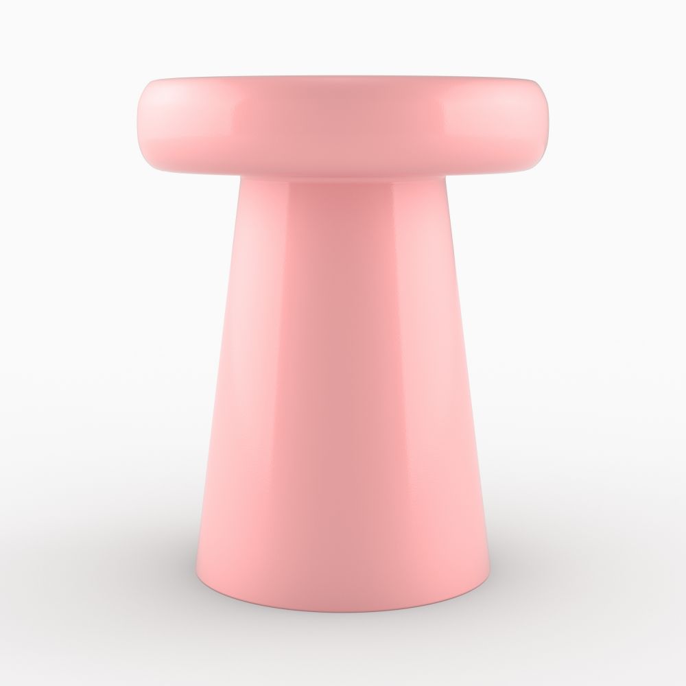 table d appoint rose bonbon ronde collection anouk