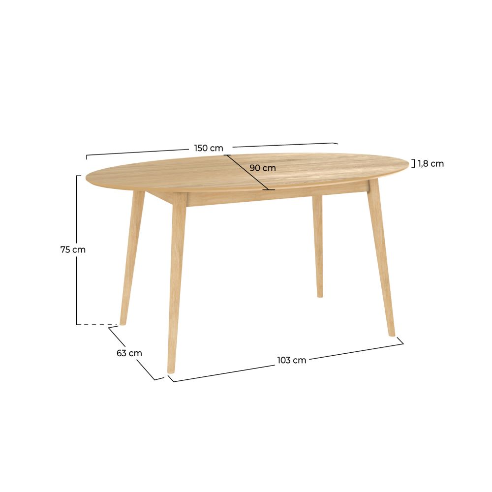 table eddy bois clair 150 cm_1