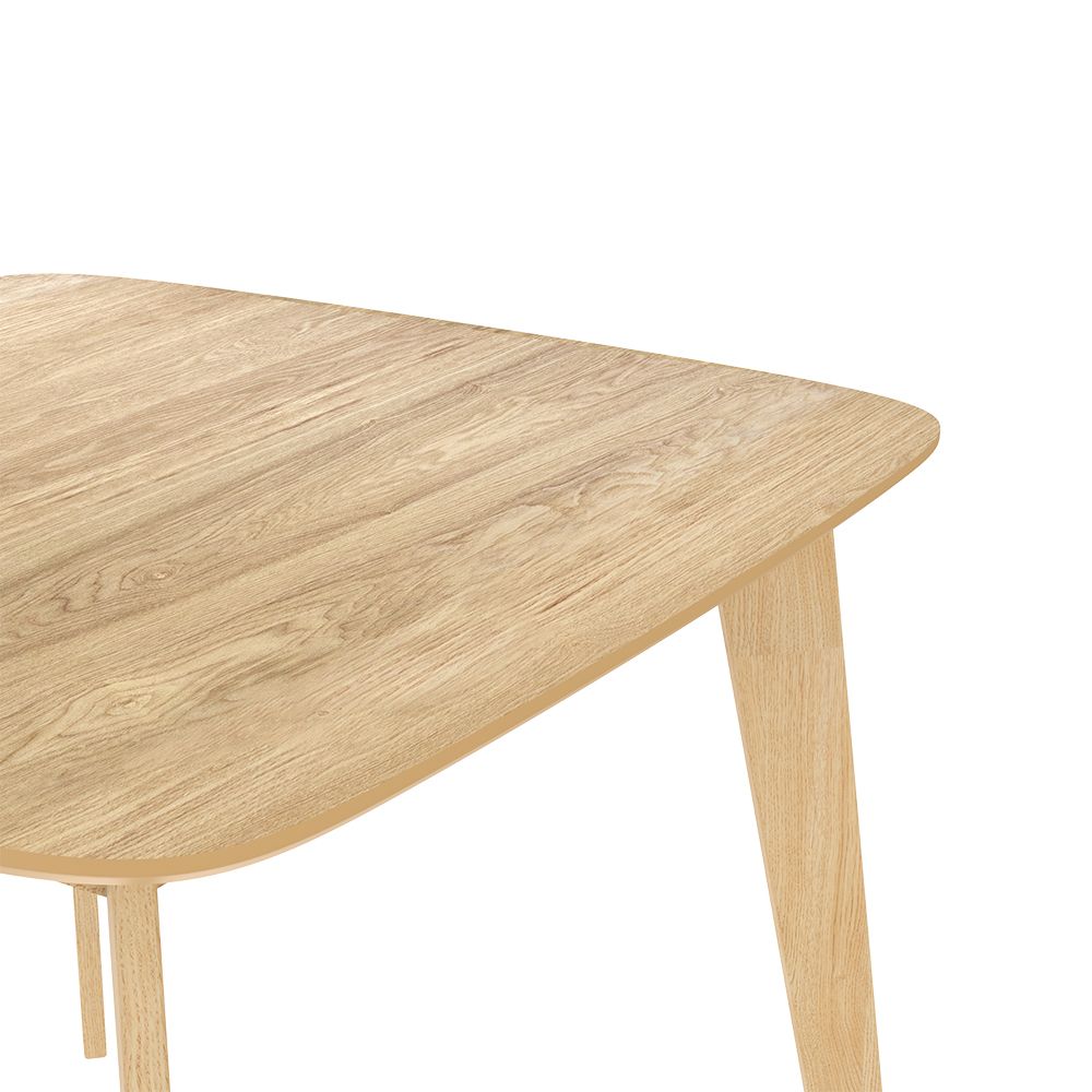 table en bois clair julio 90 cm