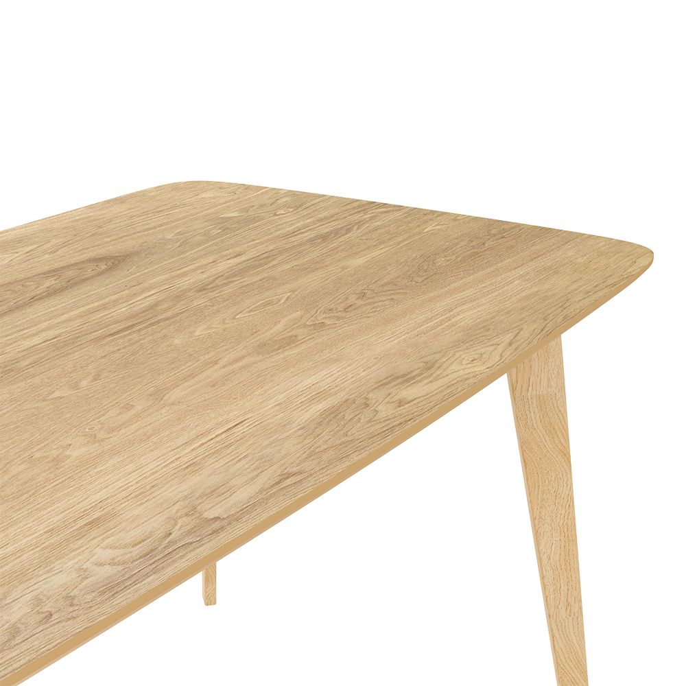 table en bois clair oman 150 cm