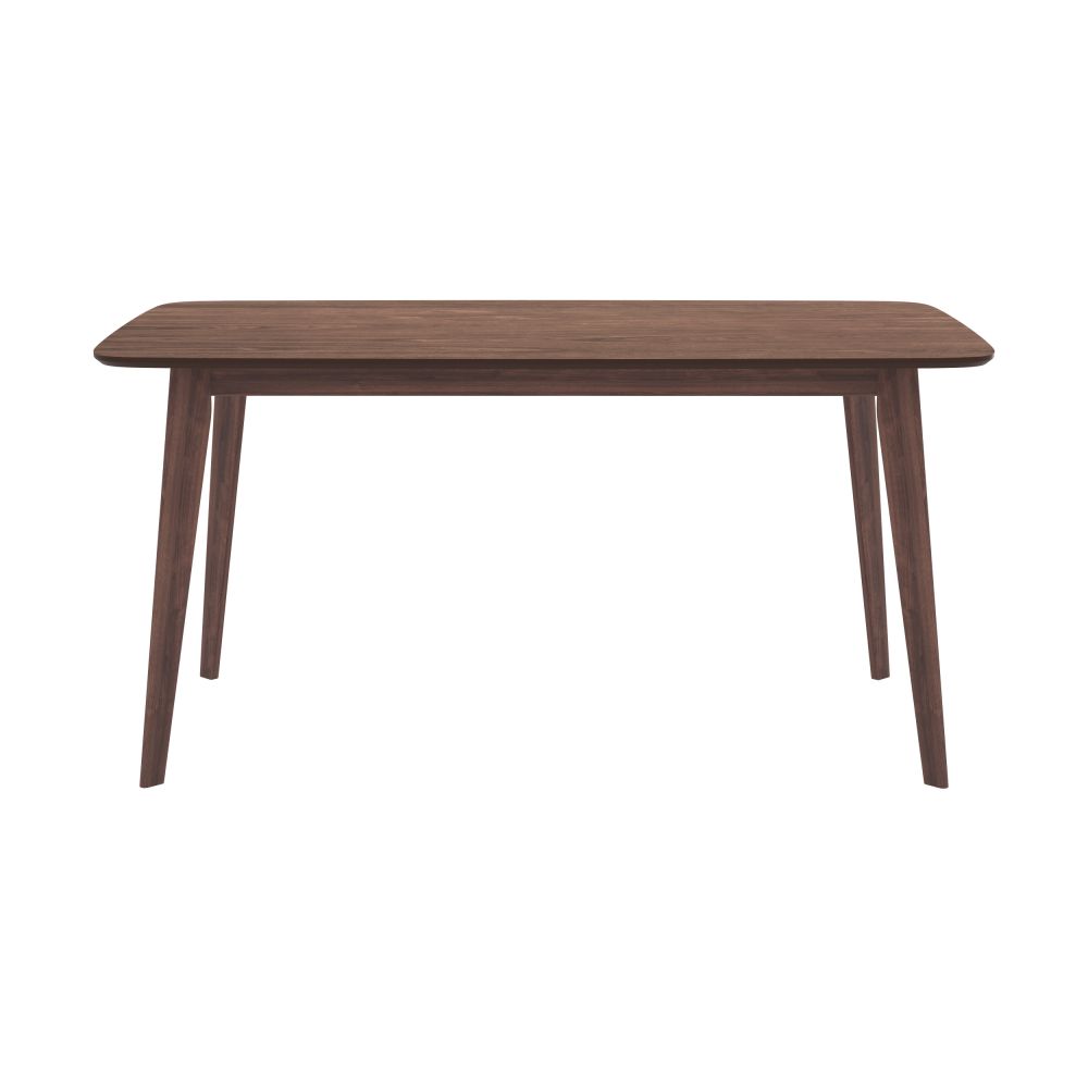 table oman 150 cm bois fonce